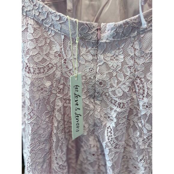 NWT For Love & Lemons Carmela Mini Dress Size XS $268 MSRP - Picture 7 of 11